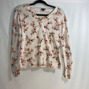 ANN TAYLOR FACTORY floral shirt size: XS
